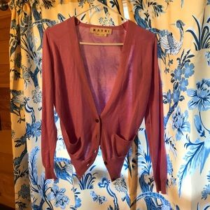 Marni Pink Cardigan